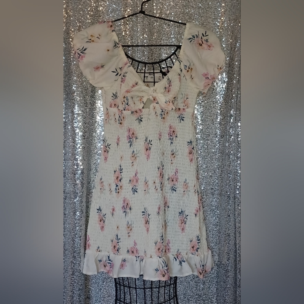 Floral design dress